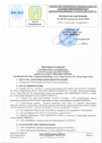 Протокол випробування шолому PASGT рівень захисту NIJ IIIA