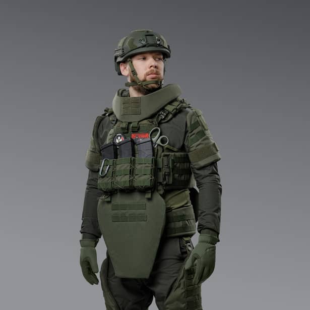 2 - Бронекостюм ГАРТ V.3. 2-го класу захисту. Олива. Розмір XL