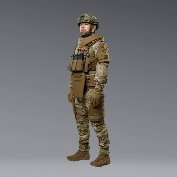 4 - Бронекостюм ГАРТ V.3. 2-го класу захисту. Койот. Розмір L