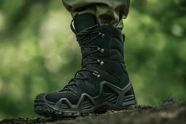 9 - Тактичні берці Lowa Zephyr HI MK2 Gore-Tex® MID TF. Чорний