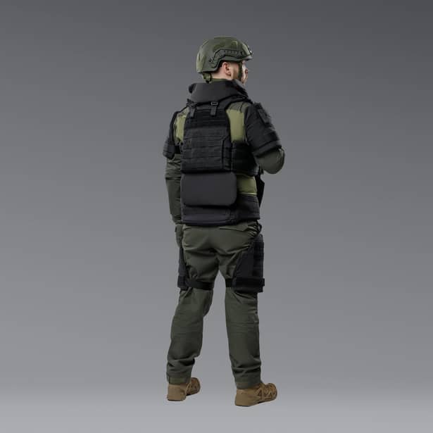 3 - Бронекостюм ГАРТ V.3. 2-го класу захисту. Чорний. Розмір L