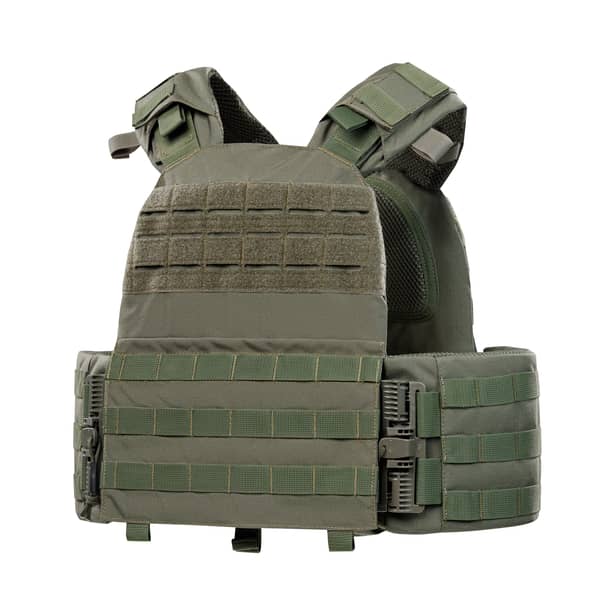 1 - Плитоноска КРУК, система быстрого сброса. Molle. Цвет Олива.
