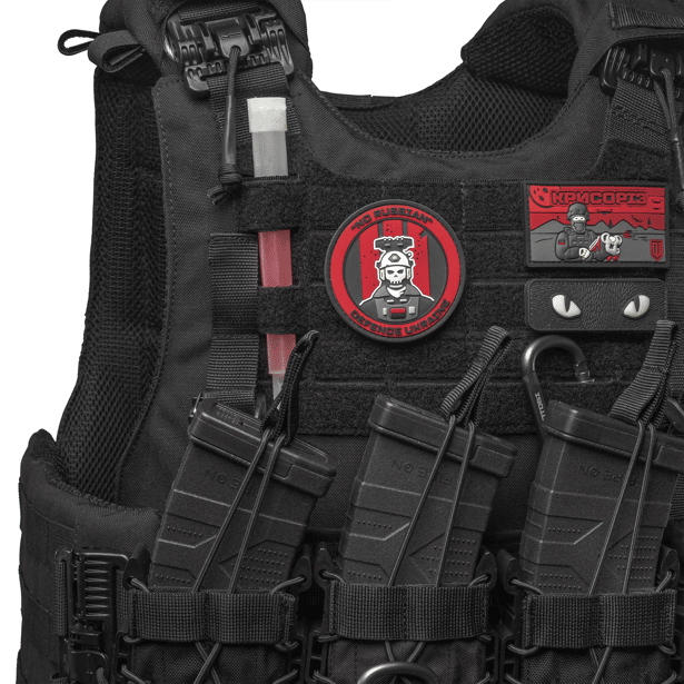 4 - Плитоноска VEPR, збільшена площа захисту. (аналог IOTV G4) Molle. Колір Чорний. Розмір S