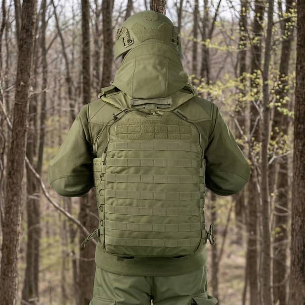 10 - Тактичний рюкзак на 10л. Cordura 1000D. Олива