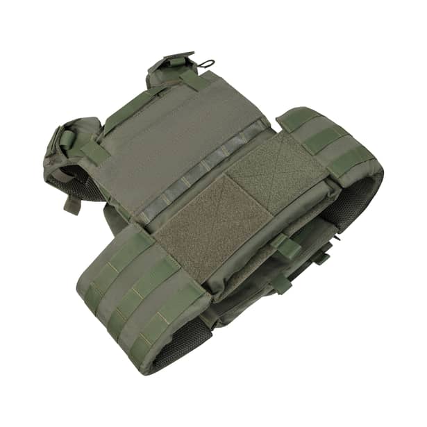 7 - Плитоноска КРУК, система быстрого сброса. Molle. Цвет Олива.