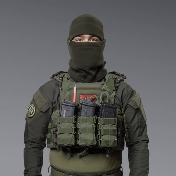 4 - Комплект Winter Tactical Kit: Бафф + Шапка Олива. Розмір L-XL