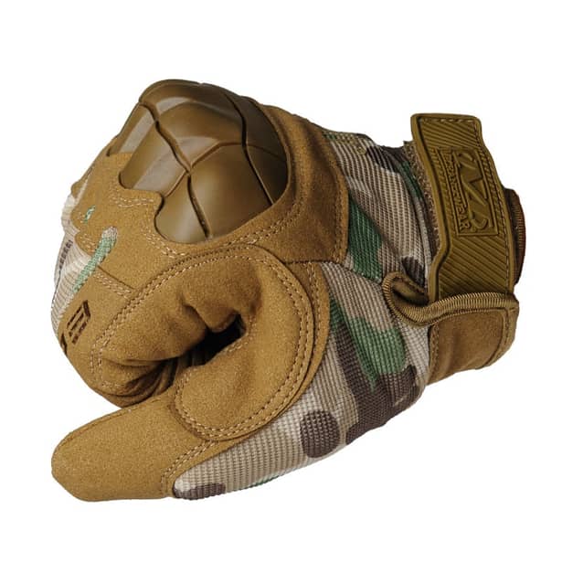 3 - Тактические перчатки Mechanix m-pact 3. Мультикам.