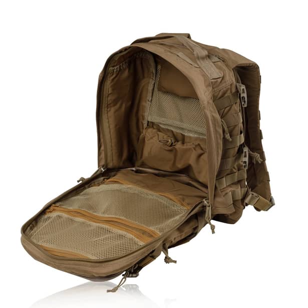 8 - Тактичний рюкзак Scout на 40л. Cordura 1000D. Койот