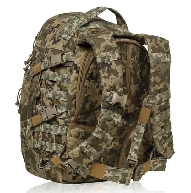 2 - Тактичний рюкзак Scout на 40л. Cordura 1000D. Піксель