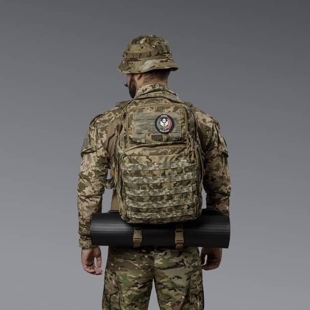 4 - Тактичний рюкзак Scout на 40л. Cordura 1000D. Піксель