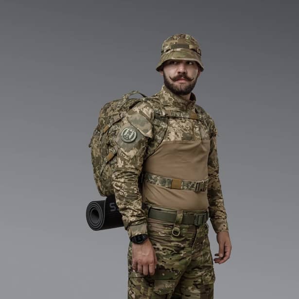 5 - Тактичний рюкзак Scout на 40л. Cordura 1000D. Піксель