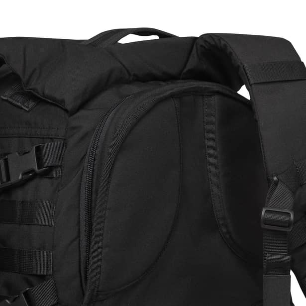 9 - Тактичний рюкзак Scout на 40л. Cordura 1000D. Чорний