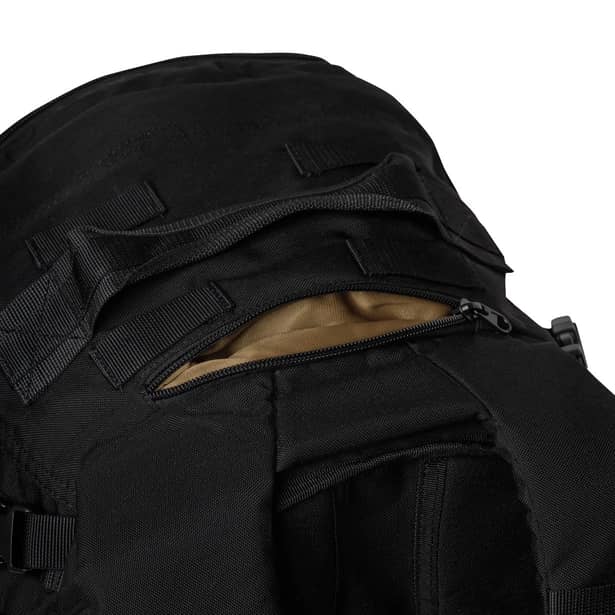 10 - Тактичний рюкзак Scout на 40л. Cordura 1000D. Чорний