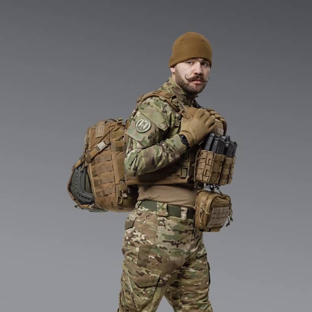 3 - Тактичний рюкзак RAGNAR на 20л. Cordura 500D. Койот