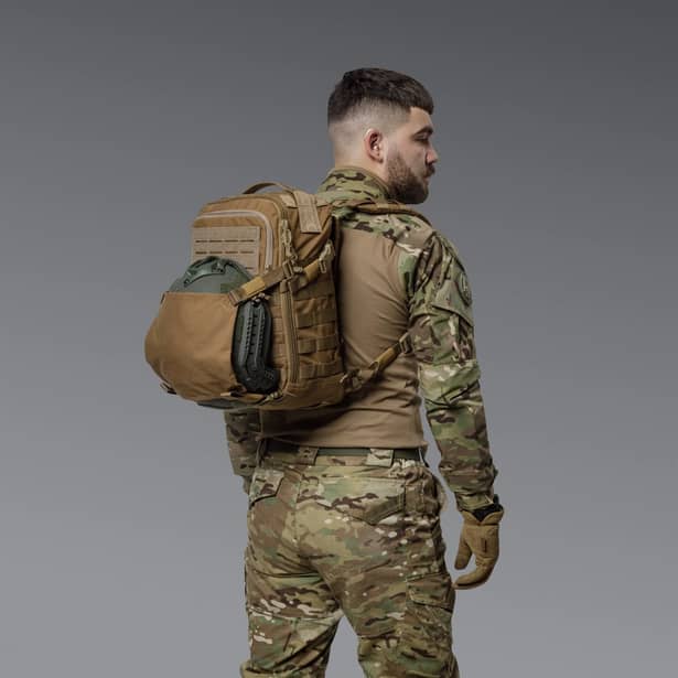 6 - Тактичний рюкзак RAGNAR на 20л. Cordura 500D. Койот