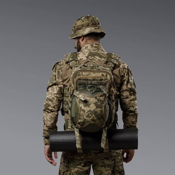 12 - Тактичний рюкзак RAGNAR на 20л. Cordura 500D. Піксель