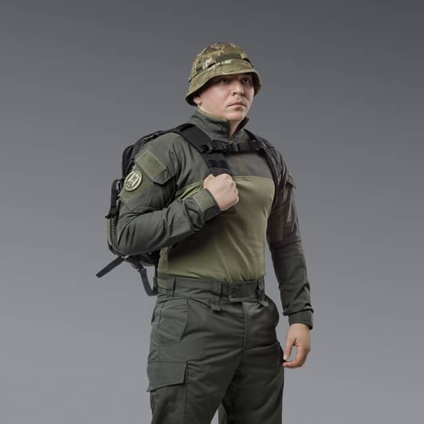 4 - Тактичний рюкзак RAGNAR на 20л. Cordura 500D. Чорний