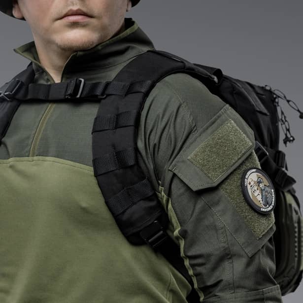 6 - Тактичний рюкзак RAGNAR на 20л. Cordura 500D. Чорний