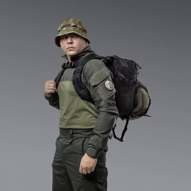 8 - Тактичний рюкзак RAGNAR на 20л. Cordura 500D. Чорний