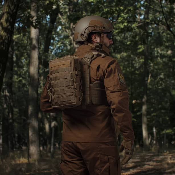 6 - Тактичний рюкзак на 10л. Cordura 1000D. Койот