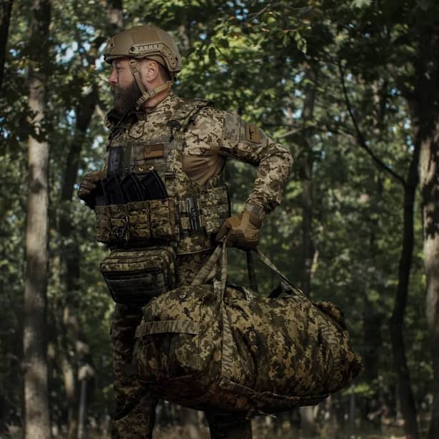 7 - Тактична сумка-баул на 100л. Cordura 500D. Піксель