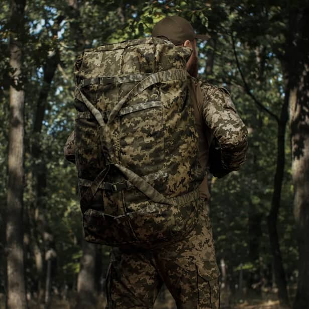 6 - Тактична сумка-баул на 100л. Cordura 500D. Піксель