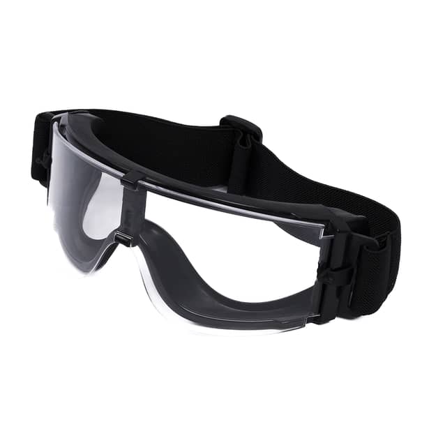 1 - Тактические баллистические очки X800 с комплектом 3 линз. Черный