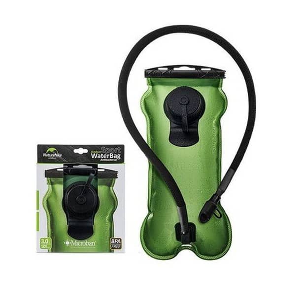 1 - Питьевая система (гидратор) 3 л Naturehike PET NH30Y030-D. Зеленый