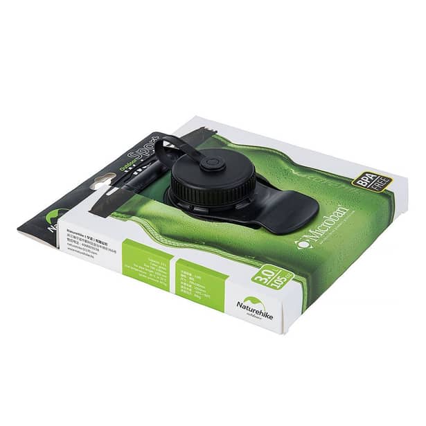 9 - Питьевая система (гидратор) 3 л Naturehike PET NH30Y030-D. Зеленый