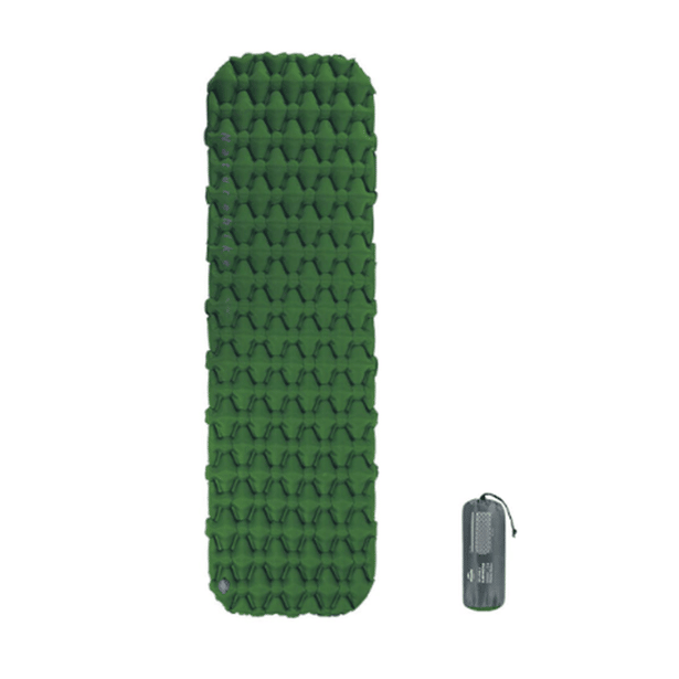 1 - Килимок надувний 65 мм Naturehike FC-10 NH19Z001-P. Зелений