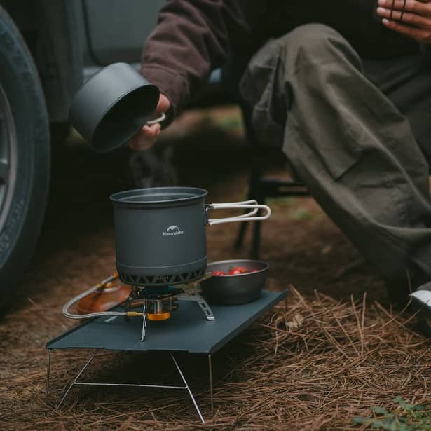 10 - Набор посуды для кемпинга 1,8 л алюминиевый 2ед. Naturehike CNK2300CJ0002