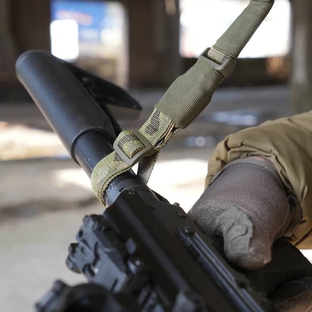 8 - Ремінь збройовий одно/двоточковий з широким наплічником RAGNAROK RAGNARR Gen.II Мультикам