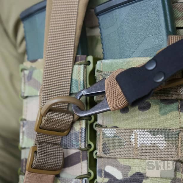 9 - Ремінь збройовий одно/двоточковий з широким наплічником RAGNAROK RAGNARR Gen.II Койот