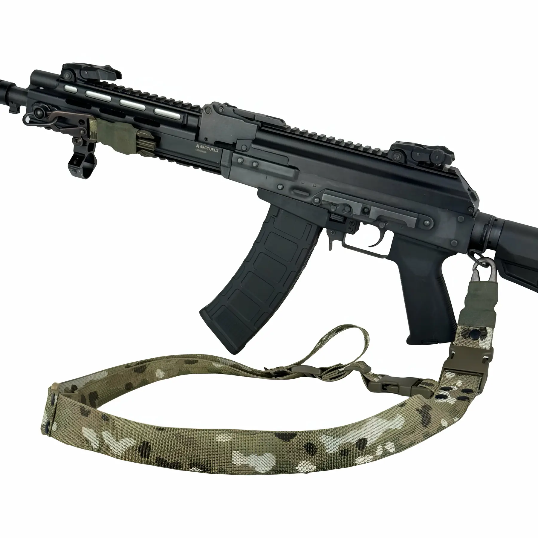 2 - Ремінь одно/двоточковий збройовий RAGNAROK ODIN carbine Gen.II. Мультикам