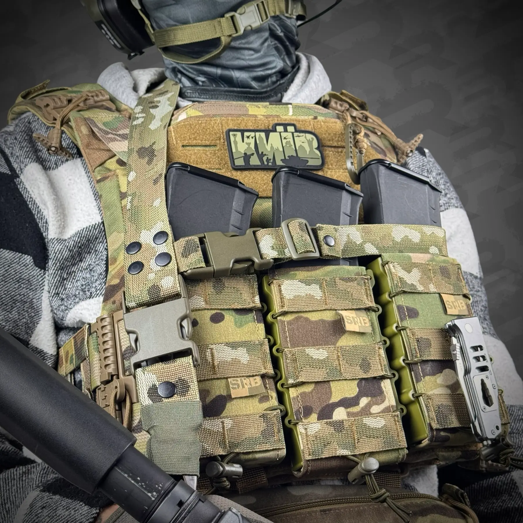 5 - Ремінь одно/двоточковий збройовий RAGNAROK ODIN carbine Gen.II. Мультикам