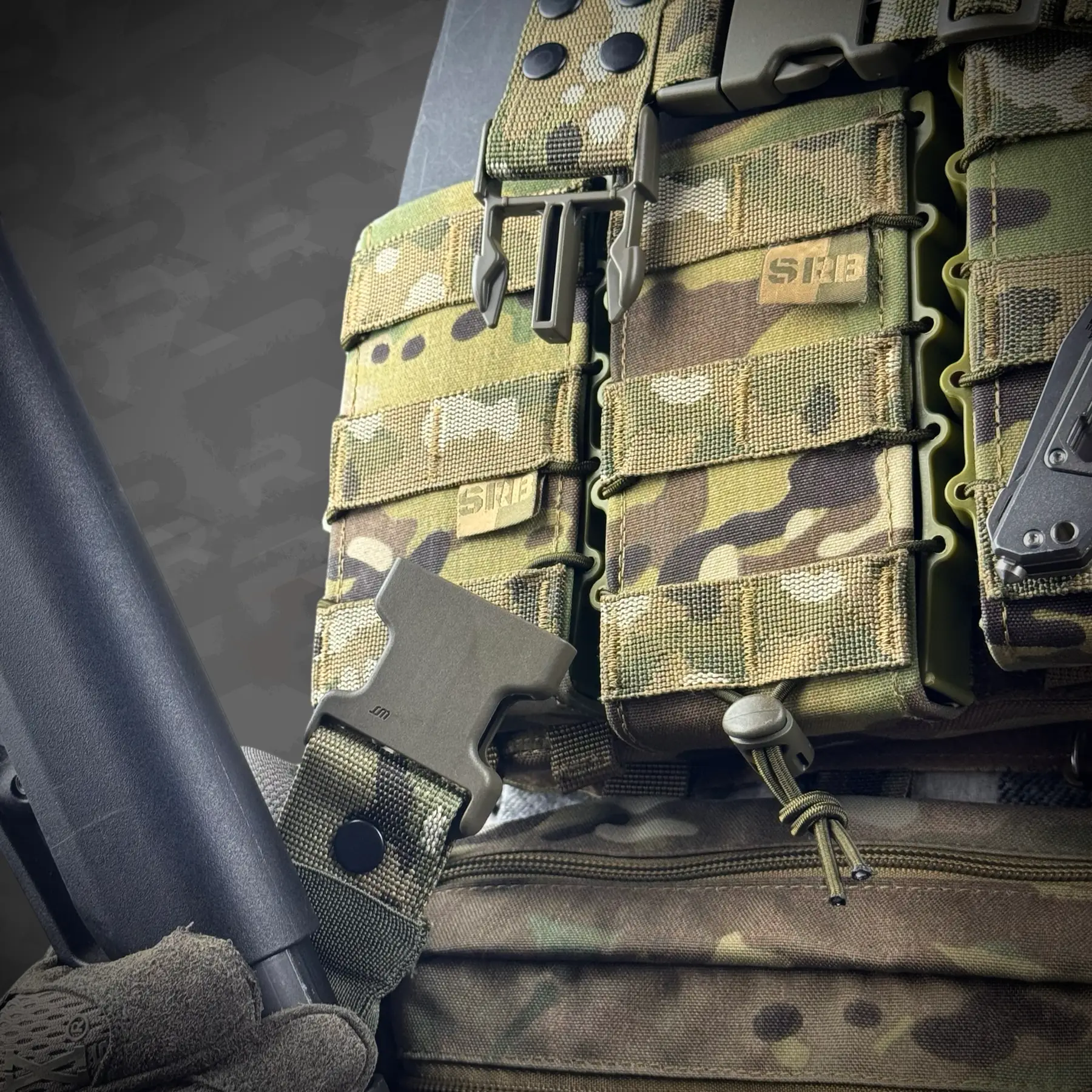 7 - Ремінь одно/двоточковий збройовий RAGNAROK ODIN carbine Gen.II. Мультикам