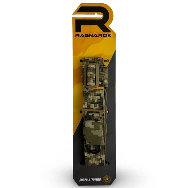 6 - Ремінь RAGNAROK TYR carbine збройовий одно/двоточковий з додатковим кріпленням. Піксель