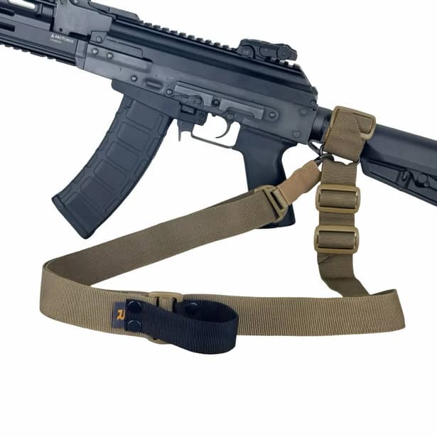 2 - Ремінь RAGNAROK TYR carbine збройовий одно/двоточковий з додатковим кріпленням. Койот