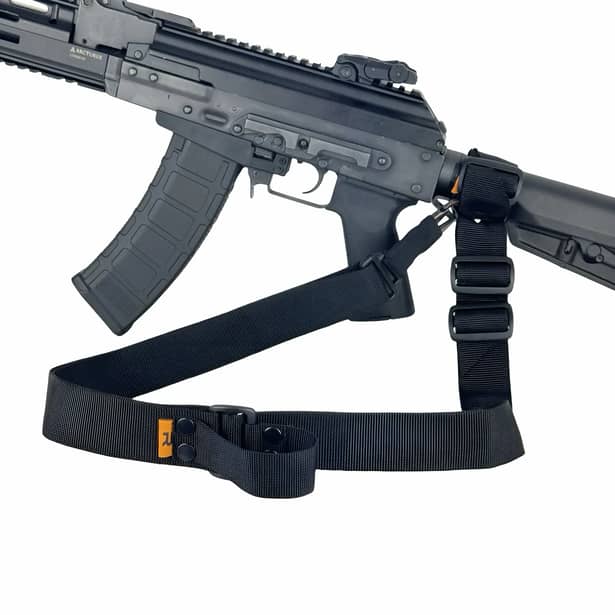 2 - Ремінь RAGNAROK TYR carbine збройовий одно/двоточковий з додатковим кріпленням. Чорний