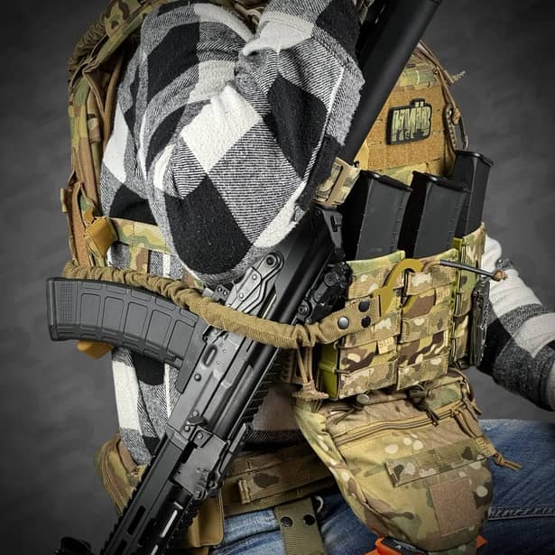 5 - Ремень-крюк, фиксатор для оружия RAGNAROK THOR-3 Койот