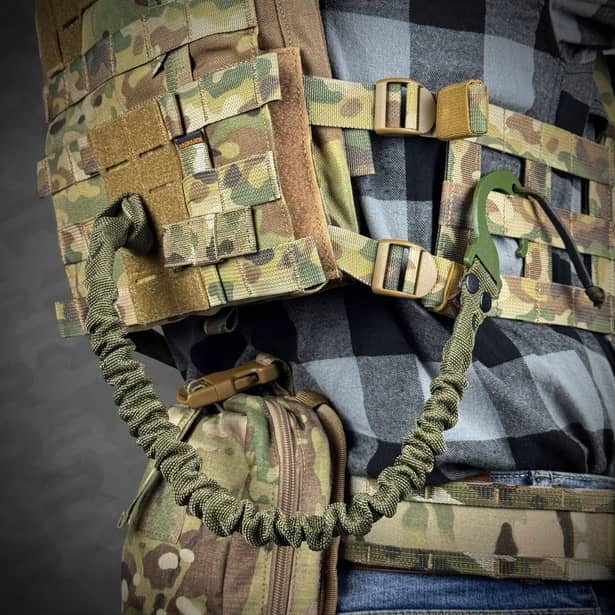 5 - Ремень-крюк, фиксатор для оружия RAGNAROK THOR-3 Олива