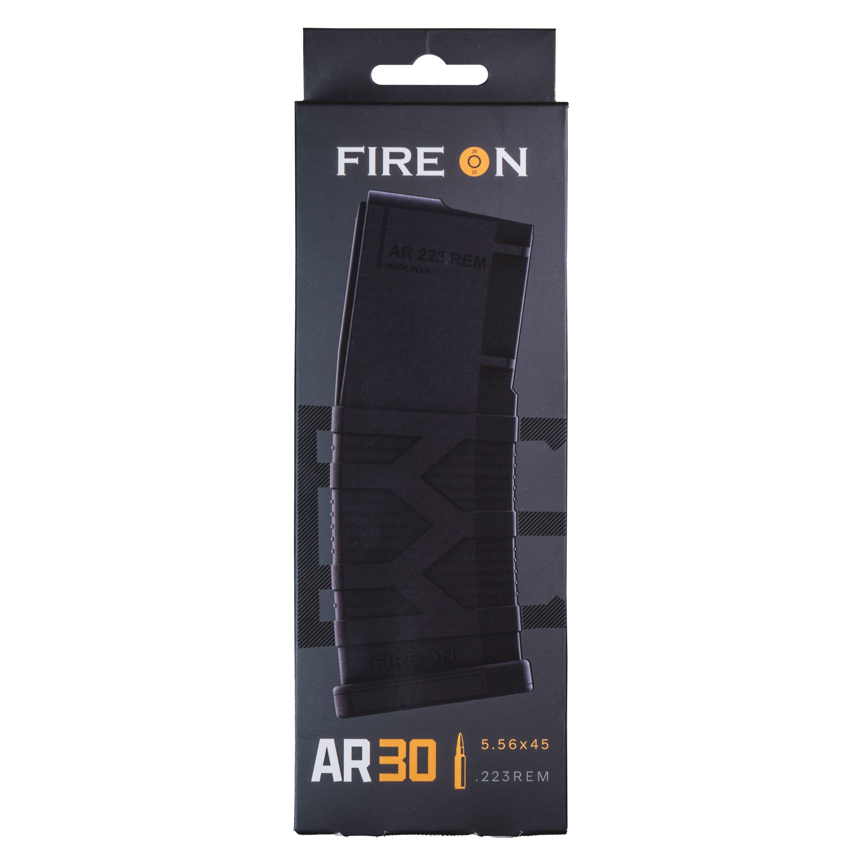 5 - Магазин АR-30 5,56х45 мм NATO/.223 Rem FIRE ON. Чорний