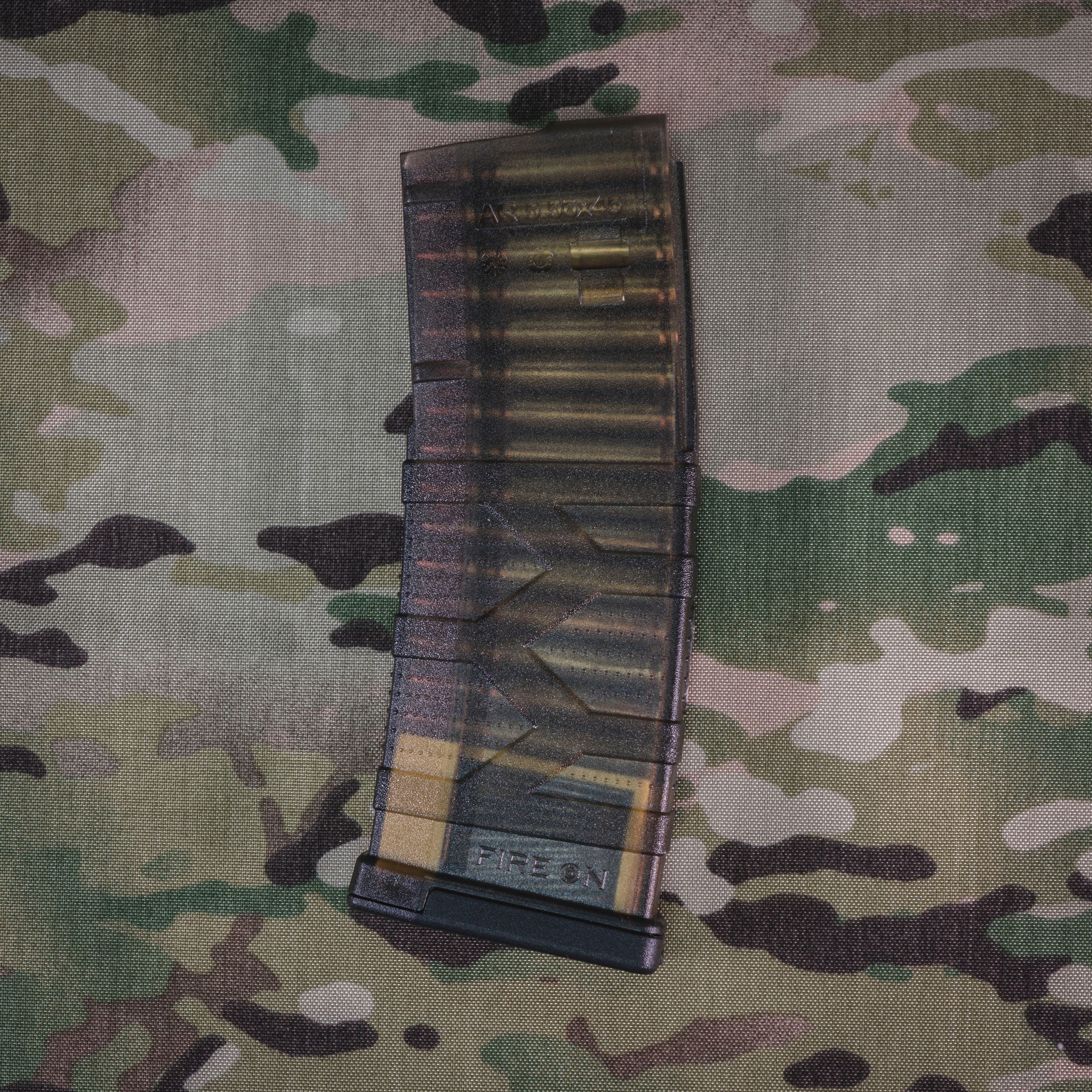 4 - Магазин АR-30 5,56х45 мм NATO/.223 Rem FIRE ON. Прозорий
