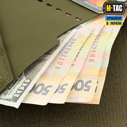 7 - Гаманець M-Tac Slim Elite Gen.II. Олива