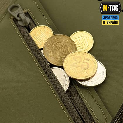 8 - Гаманець M-Tac Slim Elite Gen.II. Олива