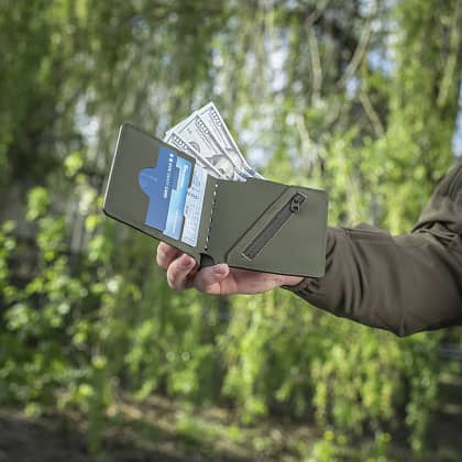 10 - Гаманець M-Tac Slim Elite Gen.II. Олива