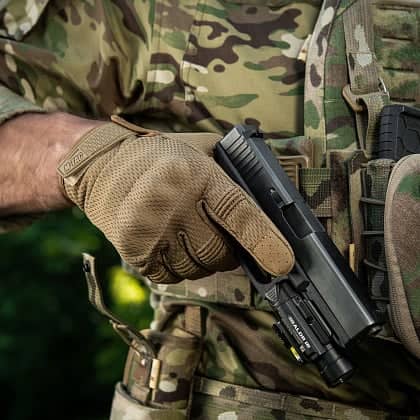 13 - Тактические перчатки M-Tac A30. Койот