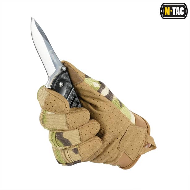 4 - Тактические перчатки M-Tac A30. Мультикам