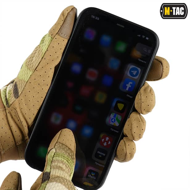 6 - Тактические перчатки M-Tac A30. Мультикам