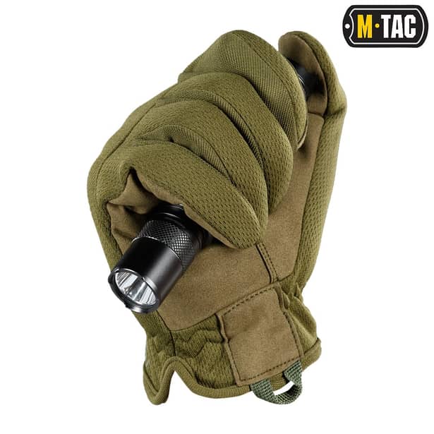 5 - Тактические перчатки M-Tac Scout Tactical Mk.2. Олива